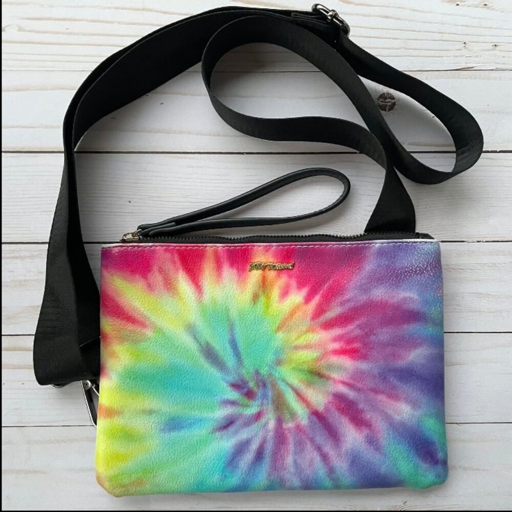 Betsey Johnson Tie Dyed Crossbody Bag